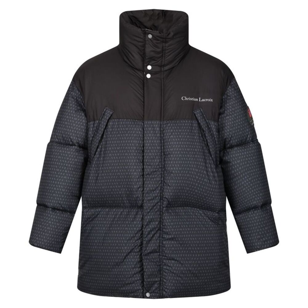 Regatta Mens Christian Lacroix Barbegal Printed Padded Jacket / Black